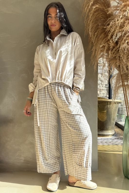 Paloma French Tuck Shirt Calico